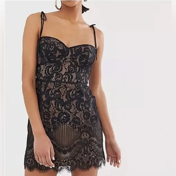For Love and Lemons Tati Lace Corset Dress - Picture 13 of 13